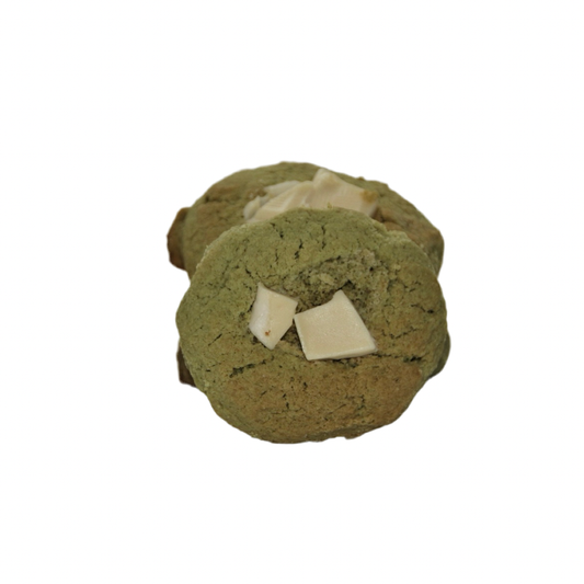 Cookie matcha chocolat blanc