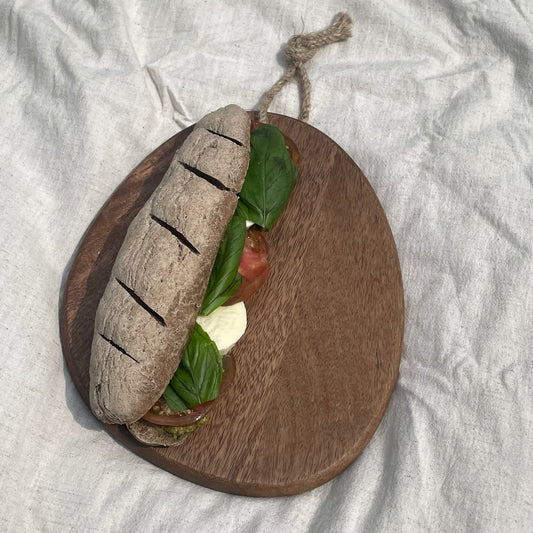 SALÉ, TOMATE,MOZZARELLA & BASILIC