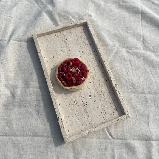 TARTE FRAMBOISES & ROSE - SANS GLUT